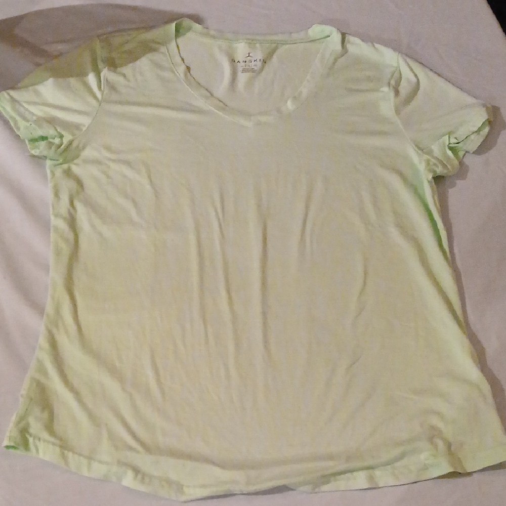 Danskin Light Green Short Sleeve Tee